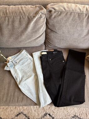 Bundle of Two Men’s Madewell Slim Jeans - Size 30 x 32